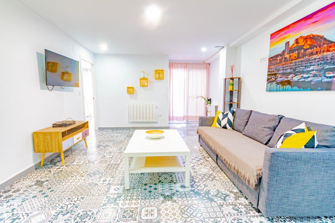 Suncastle Apartamentos Alicante -With Sunny Rooftop Terrace And Barbecue Luaran gambar
