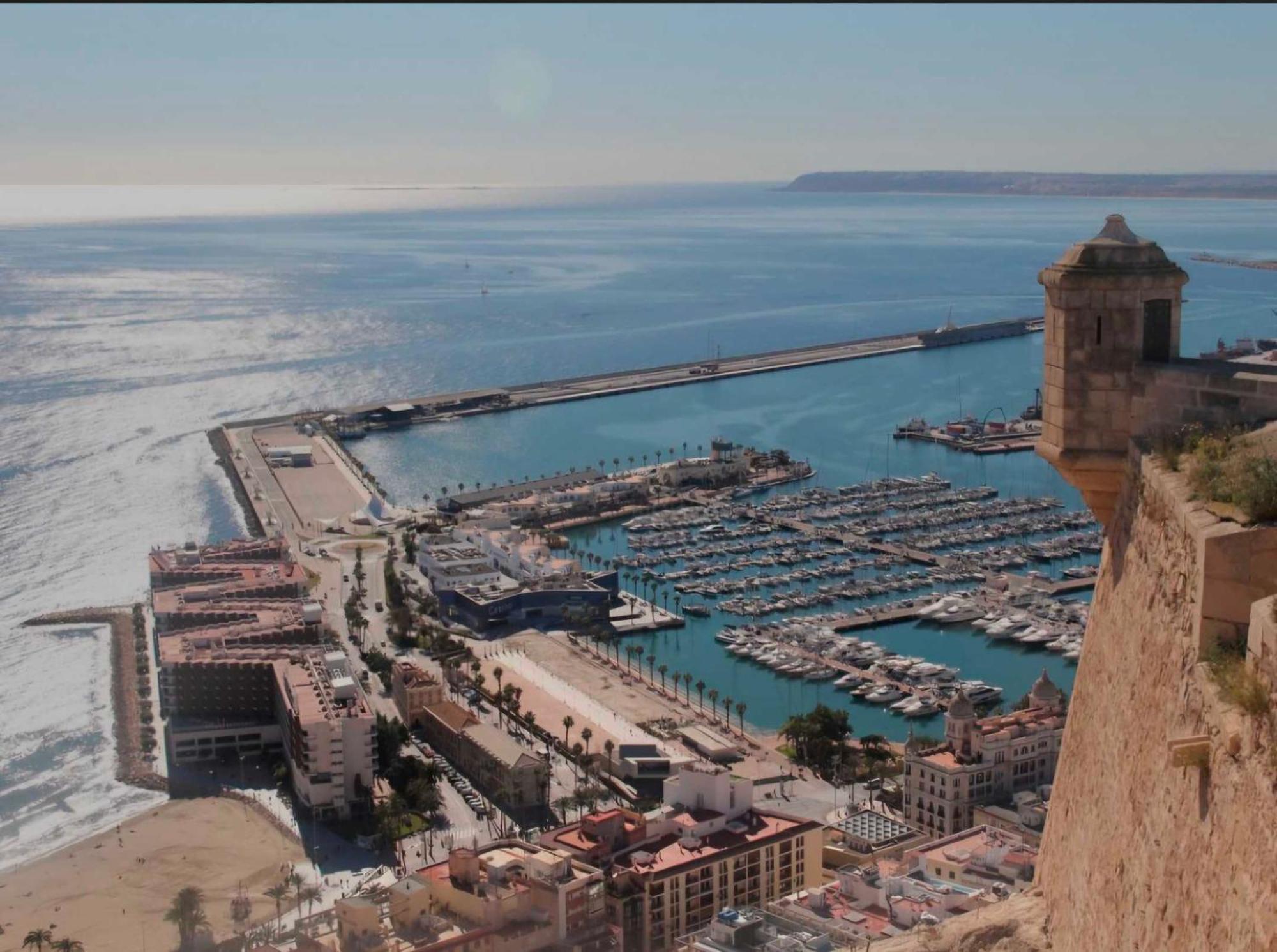Suncastle Apartamentos Alicante -With Sunny Rooftop Terrace And Barbecue Luaran gambar
