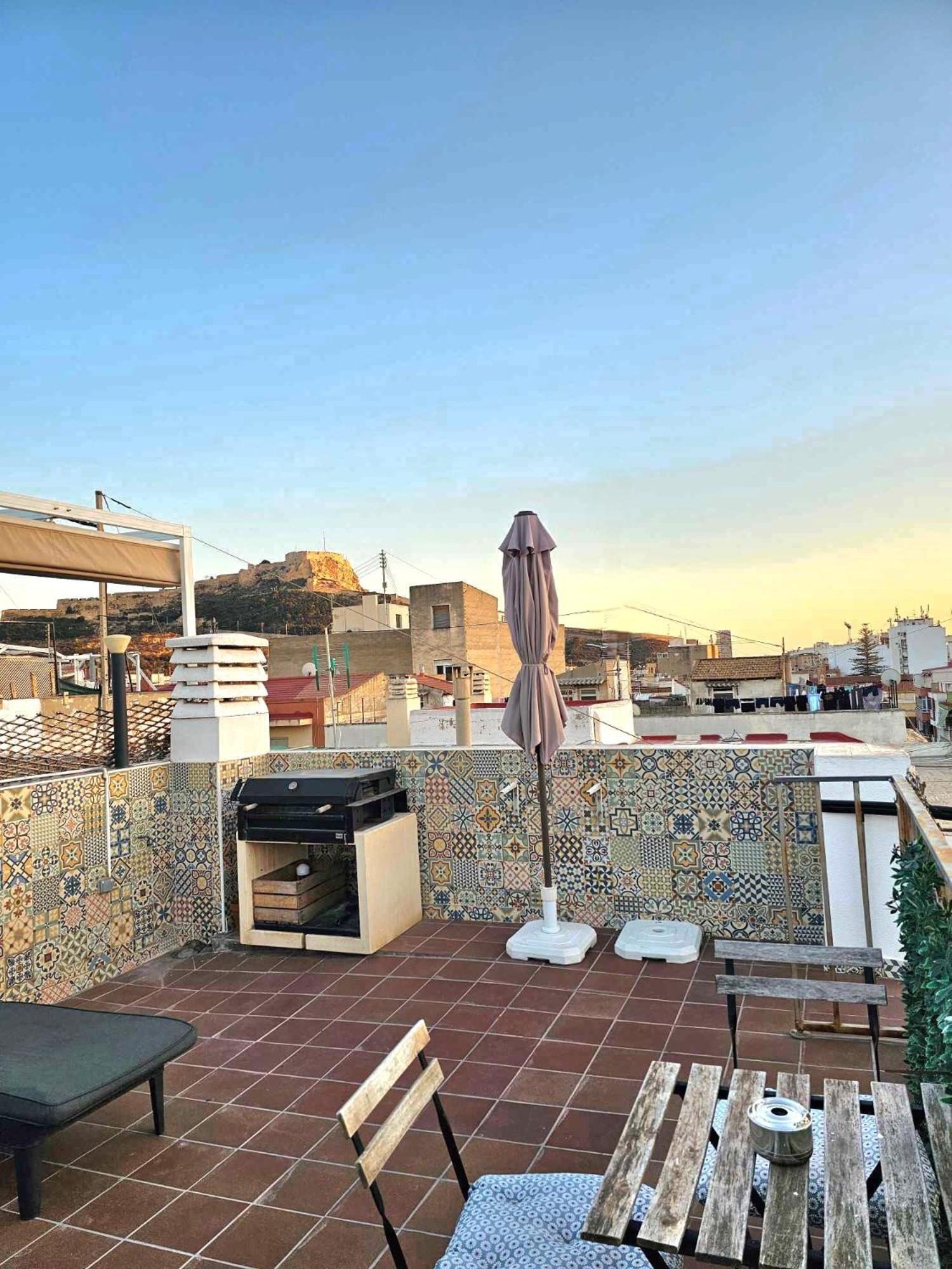 Suncastle Apartamentos Alicante -With Sunny Rooftop Terrace And Barbecue Luaran gambar
